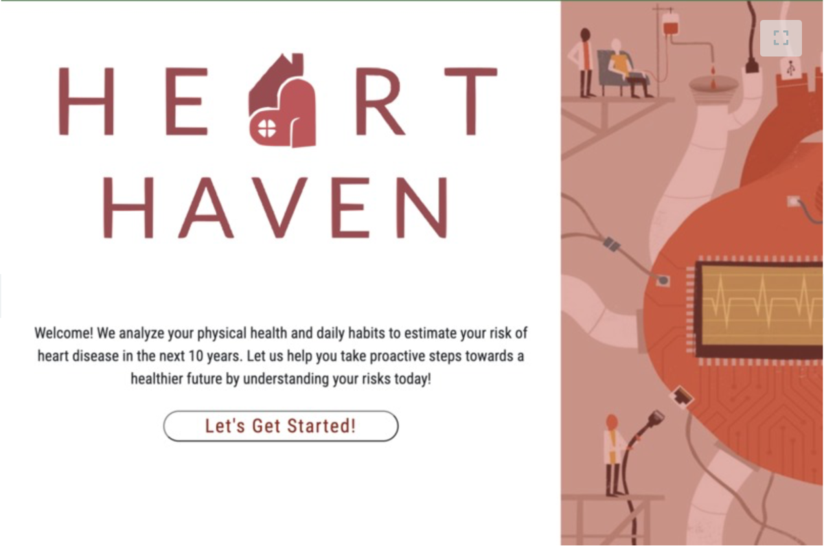 GitHub repository preview for HeartHaven